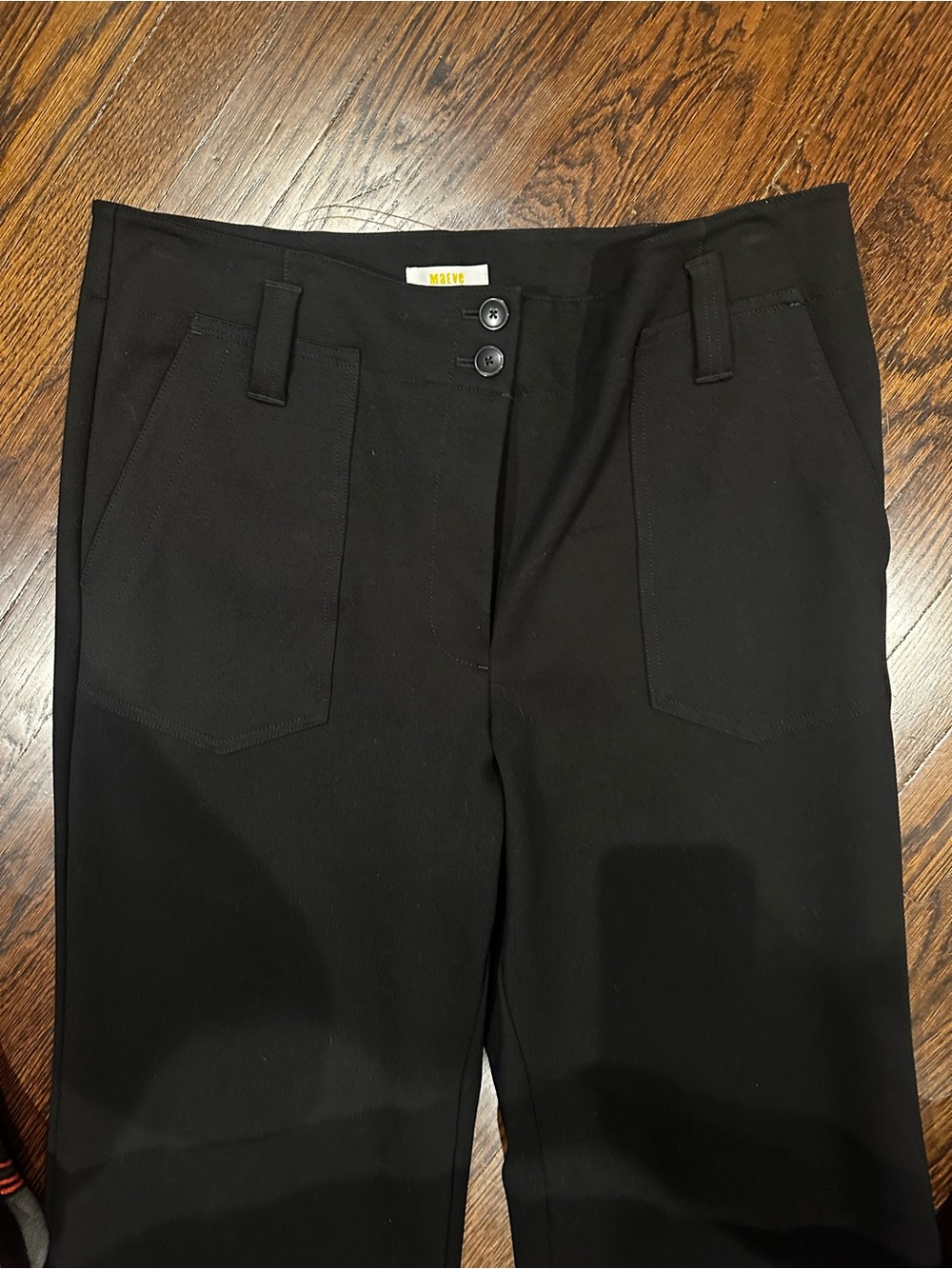 Anthropologie Naomi Ponte Wide-Leg Flare Pants by Maeve - Picture 4 of 7